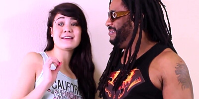 Hd- Hot Teen 18+ Sucks Her First Black Dick