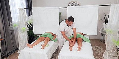 Hot Babe Massage Incredible Adult Clip