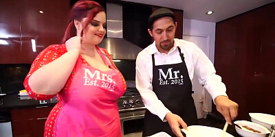 Sashaa Juggs And Sasha A - Bbw Wife Banged With Master Chef