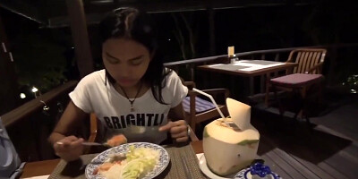 Asian teen 18+ Spinner Creampied By A Sex Tourist