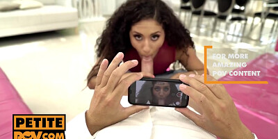 Pov - Horny Wild Brunette Wants He Turn On Your Cock - Liv Revamped