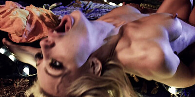 Outdoor sex scene with Seth Gamble and dirty blonde Ivy Wolfe