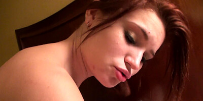 A sexy girl takes a drive and then she has some passionate sex