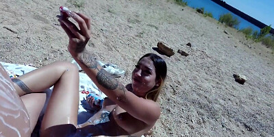 Hardcore Picnic For Young Colombian And Her Boyfriend Yeri - Yeri Blue And Melania Dark