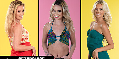 UP CLOSE - HORNY BLONDES COMPILATION! WITH CHARLIE FORDE, SKYLER STORM, & KHLOE KINGSLEY