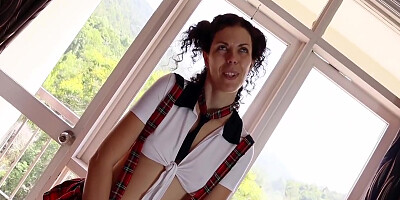 Julia Kyoka, Julia Vearth And Naughty Julia - Vearth Deepthroats Cock Pov After Spanking