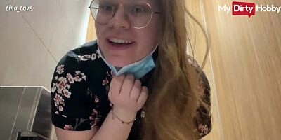 My Dirty Hobby - German amateur gets an orgasm in public