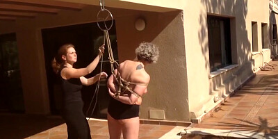 Gilf Lesbian Slave In Bondage 4