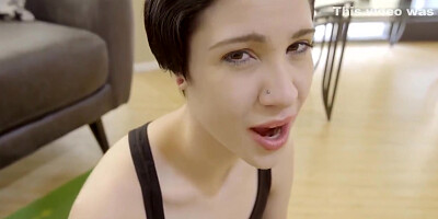 Cum Swallowing Stepsister With Cadey Mercury