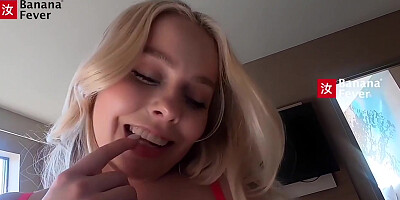 Chinese Guy And Haley Spades - Small Petite Blonde Haley Loves Riding Tall Asian Cock - Amwf