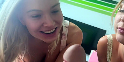 Tiffany Bannister And Macy Meadows - Step Mom Teaches teens 18+ Sex Household Fantasy