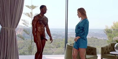 He Pleases His Wife By Inviting A Bbc To Fuck Her