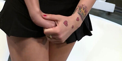 Eden Adams - First Big White Cock For Blonde teen 18+ At Porn Casting Sex