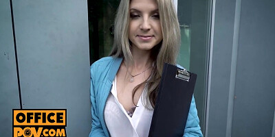 Pov - Fucking Your New Realtor On Site With Gina Gerson And Bigger Cock
