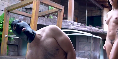 Shayenne Samara - A Beautiful Women Ballbusting Bdsm