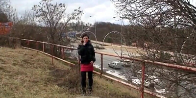 Teen 18+ Doggystyled By Gramps In Public Fuck
