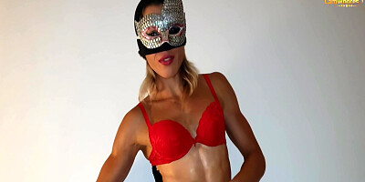 Fbb Masked Abs Handjob