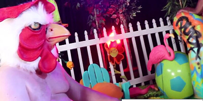 Leya Falcon In Feeds Her Bbc Anal Creampie To Her Chicken Cuck Siss 10 Min