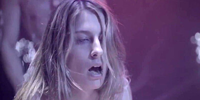 Teen alien teaches Earth MILF how to receive the cock