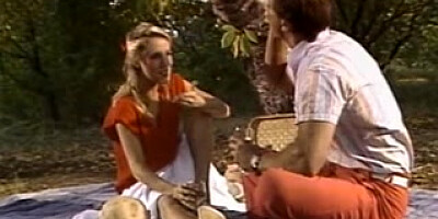 Nikki Charm and Steve Drake Having a Romantic Picnic