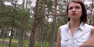 Nebraska Jim - Jilling In The Forest After Riding Her Bike Nude