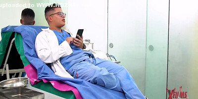 Red-haired Milf Goes To The Gynecologist And He Performs A Pap Smear With His Tongue