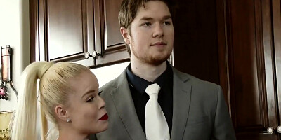 Blonde Housewife Gets Fucked While Swinger Couple Watch - Nikki Delano