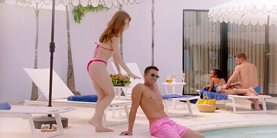 Jia Lissa And Alberto Blanco In Hot Redhead Dped