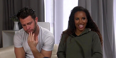 Big Cock Dude Fucks Ebony Coworker In Bondage