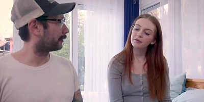 Gardener Fucks Redhead Teen 18+ With Her Stepmom