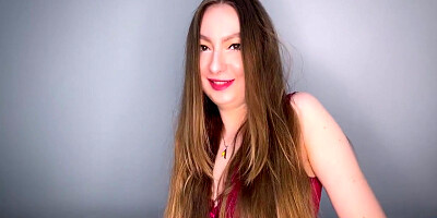 Brunette With Beautiful Tits Brings Herself To Orgasm - Amelie Dubon
