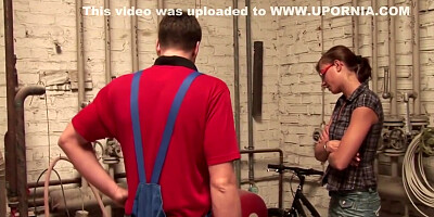 Horny Milf Fucking Hard With Her Plumber