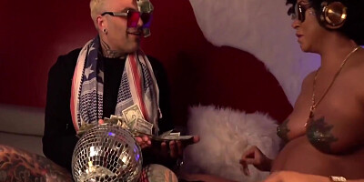 Pregnant Has Her Pussy Pounded Hard 10 Min - Leana Debrov, Sascha Ink And Sindy Ink