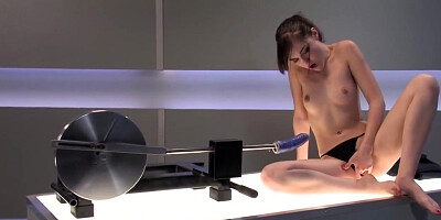 Sasha Grey In Petite Fucking Machine With Pussy And Feet