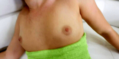 Charming chick is being fucked and filmed from dude's point of view
