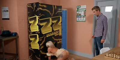 Danny D finds Little Louise helpless and brazenly fucks her