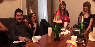 Teens 18+ Partying In Group 7 Min