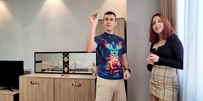 A Game Of Strip Darts With A Sexy Redhead