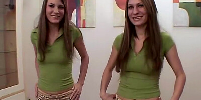 Mutual Pussy Rubbing Fake Twins Finger Themselves
