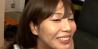 Karen Natsuhara supplies a mind-blowing blowage in a gang fuck-fest facial cumshot scene - uncensored Japanese XXX JAV!