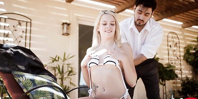 Model Media featuring Madison Summers's natural tits action