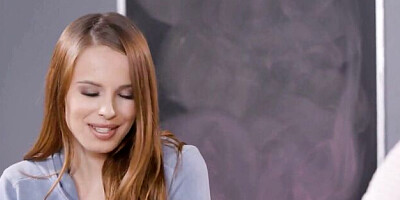 Slutty Jillian Janson and Scarlett Mae at big ass movie