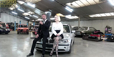 Bouncy Pascal White - blonde porn - Pascals Subsluts