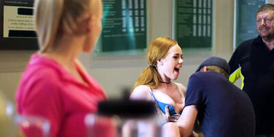 MILFsLikeItBig: Ella Hughes wearing socks alongside Danny D