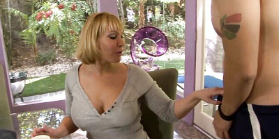 Open mouth cumshot movie with hypnotic Mellanie Monroe from Out Of The Family