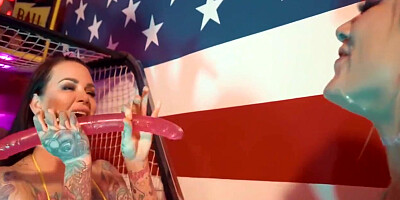 Freaky Arcade Misty Meaner And Jordan Sky 5 Min