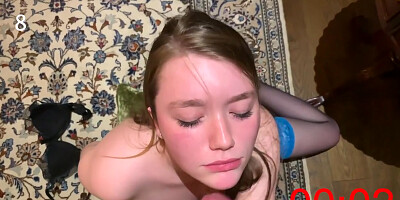 100 Cumshots On 18 Year Old - Olivia Keane