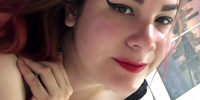 Beautiful Latina Touches Her Beautiful Body In Very Horny Lingerie