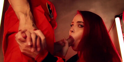 Molly Redwolf In Lethal Company Sex Mode. Femdom