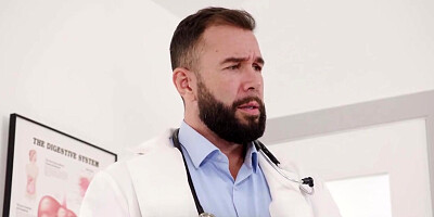 ADULT TIME Alison Rey Suck And Fucks Doctor s HARD Cock In Front Of Her Flaccid Cuckhold Husband